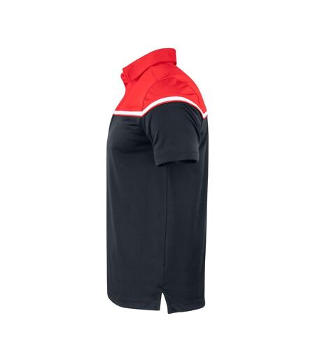 Polo Seaback Homme Noir Rouge Cutter & Buck