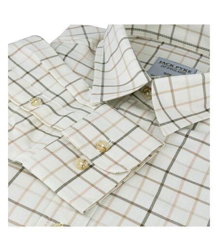 Chemisier Motif/style À Carreaux Countryman Femme Marron Jack Pyke
