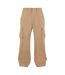 Pantalon À Poches Classic Homme Beige Build Your Brand-2