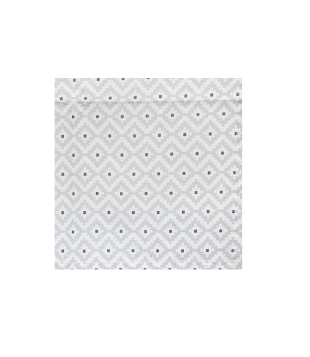 Lot de 4 Serviettes de Table Etnik 40x40cm Gris