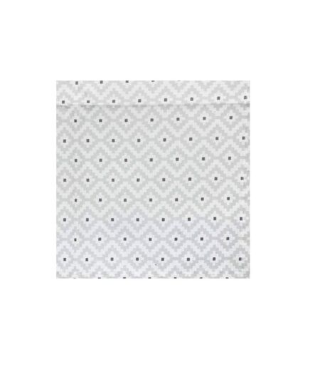 Lot de 4 Serviettes de Table Etnik 40x40cm Gris