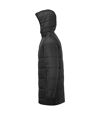 TriDri Mens Microlight Longline Padded Jacket (Black)
