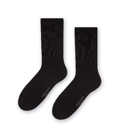 Mens Warm Soft Merino Wool Ribbed Dress Socks