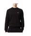 Sweat noir homme lacoste sh9608-1