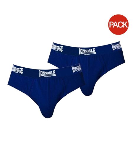 Lot De 2  Slips Homme Bleu Marine Lonsdale