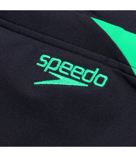 Mens hyper boom splice jammer shorts navy/green Speedo