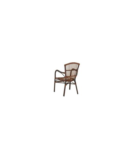 Chaise de Jardin en Rotin Galera 90cm Marron