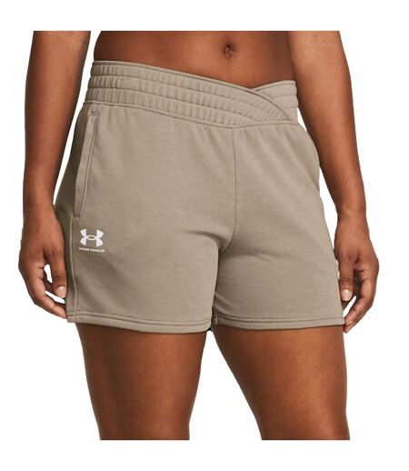 Short rival femme marron Under Armour