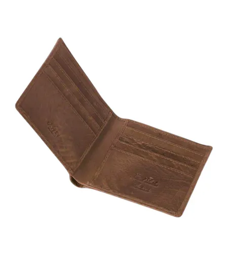 Portefeuille Motif/style 2 Plis Highland Taille Unique Cognac Osprey