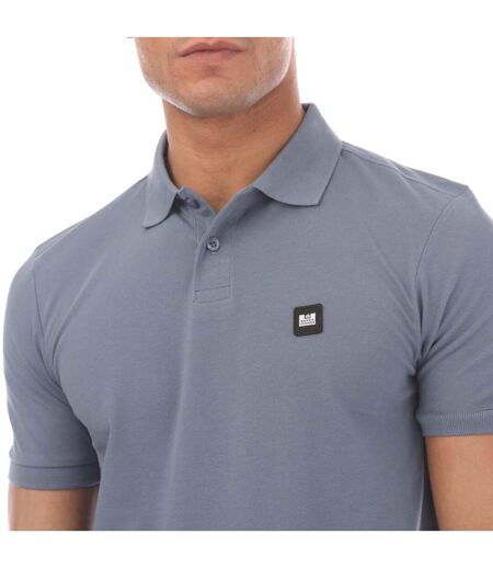 Mens Barnum Polo Shirt Blue Weekend Offender