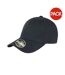 Lot de 2  casquettes kansas adulte noir Result-1