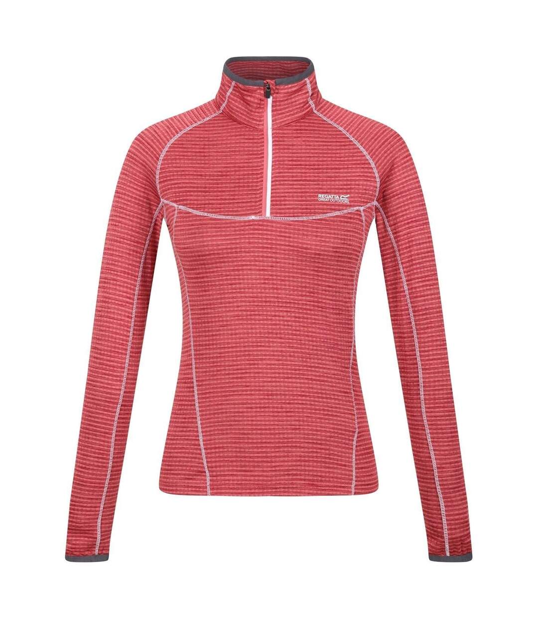 Womens/ladies Yonder Raglan Long-sleeved Sweatshirt Mineral Red Regatta-1