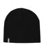 Unisex Adult Izu Beanie Solid Black Elevate-2