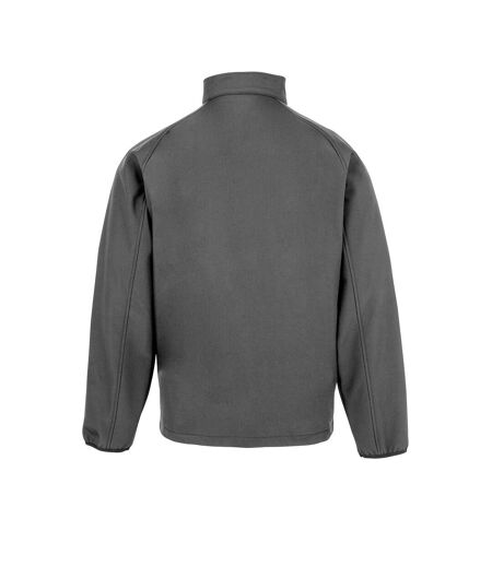 Result Genuine Recycled Mens Softshell Printable Jacket (Workguard Grey)
