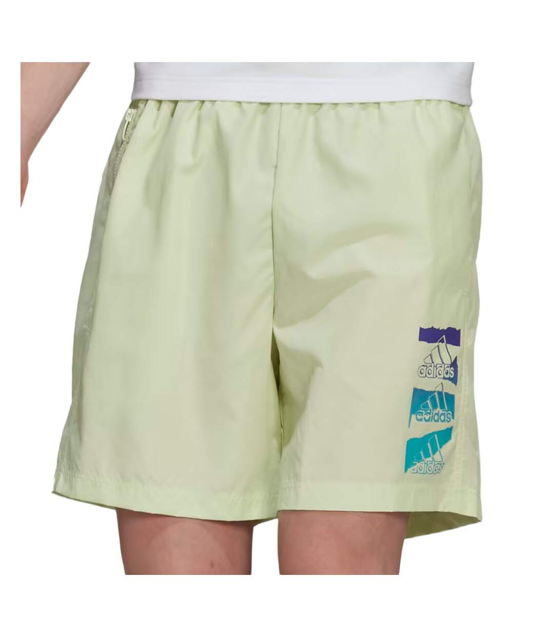 Short Vert Homme Adidas Sho-1