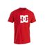 T-shirt Rouge Homme Dc shoes Dcnovahss - S