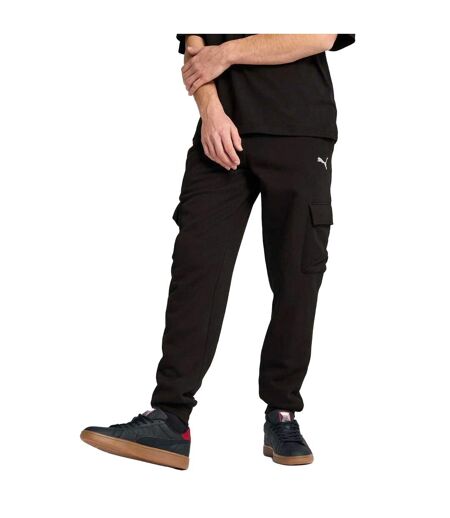 Pantalon À Poches Motif/style Petit Logo Homme Noir Puma