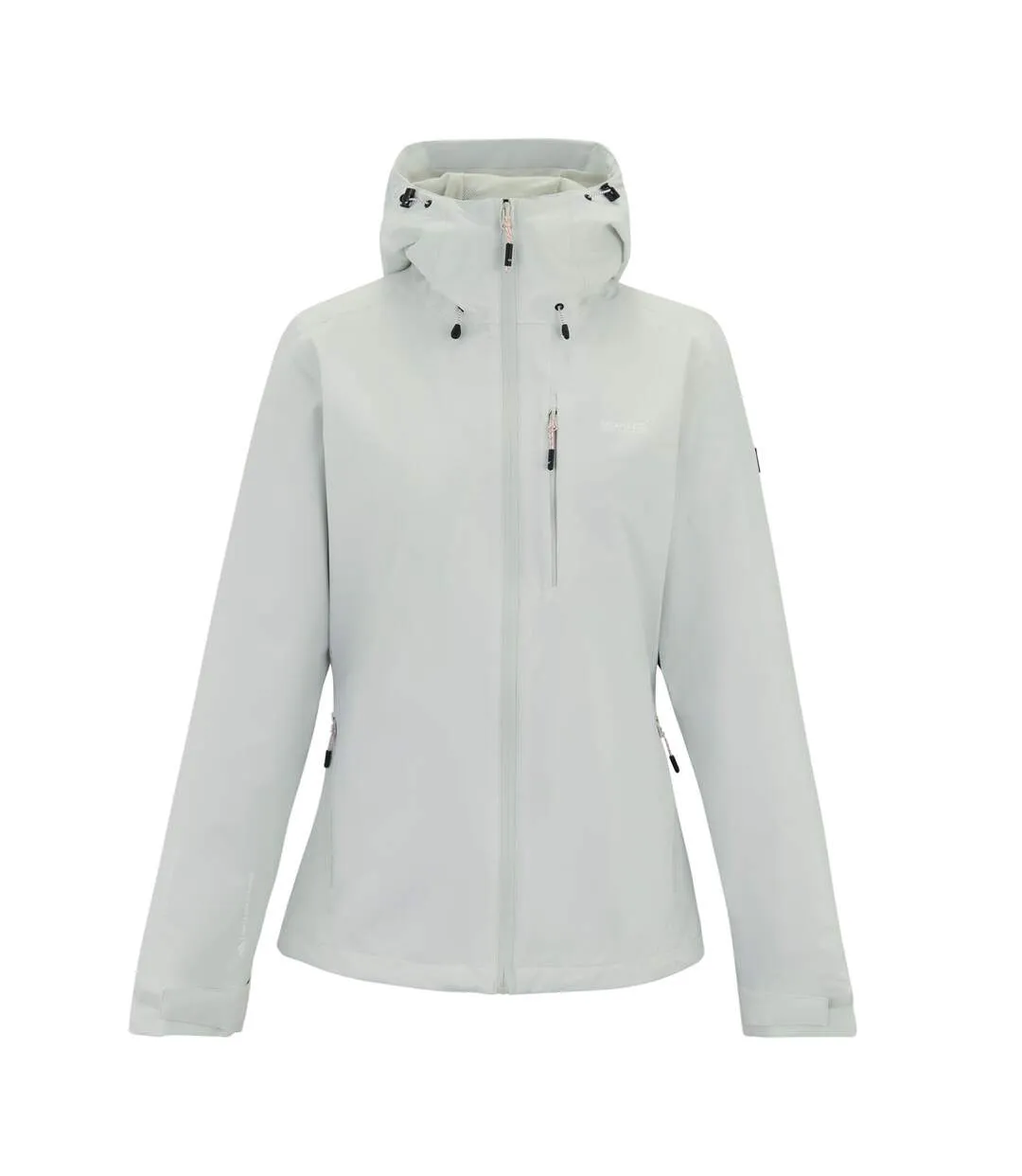 Womens/ladies Oklarna Waterproof Jacket Gray Dawn Regatta-2