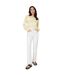 Sweat Motif/style À Rayures Femme Citron Be You-4