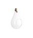 Vase Suspendu & Corde Goutte 25cm Transparent-3