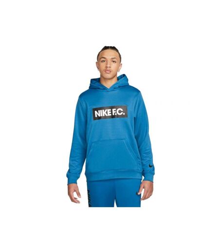 Sweat À Capuche Df Fc Libero Homme Bleu Nike