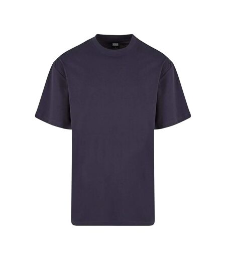 T-shirt Motif/style Signature Homme Bleu Marine Urban Classics