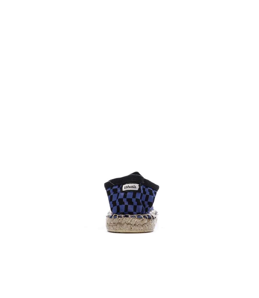 Espadrilles damier bleu/noir homme ushuaia dimitri-3