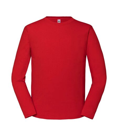T-shirt Iconic Adulte Rouge Fruit Of The Loom