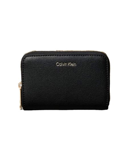 Portefeuille noir femme calvin klein jeans foil