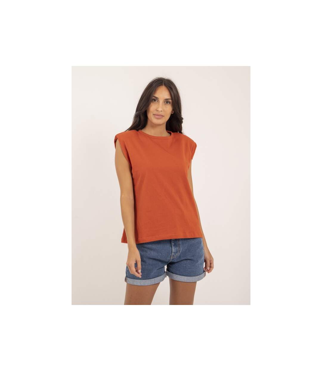 T-shirt col rond  sans manches FROZEN - Dona X Lisa-1