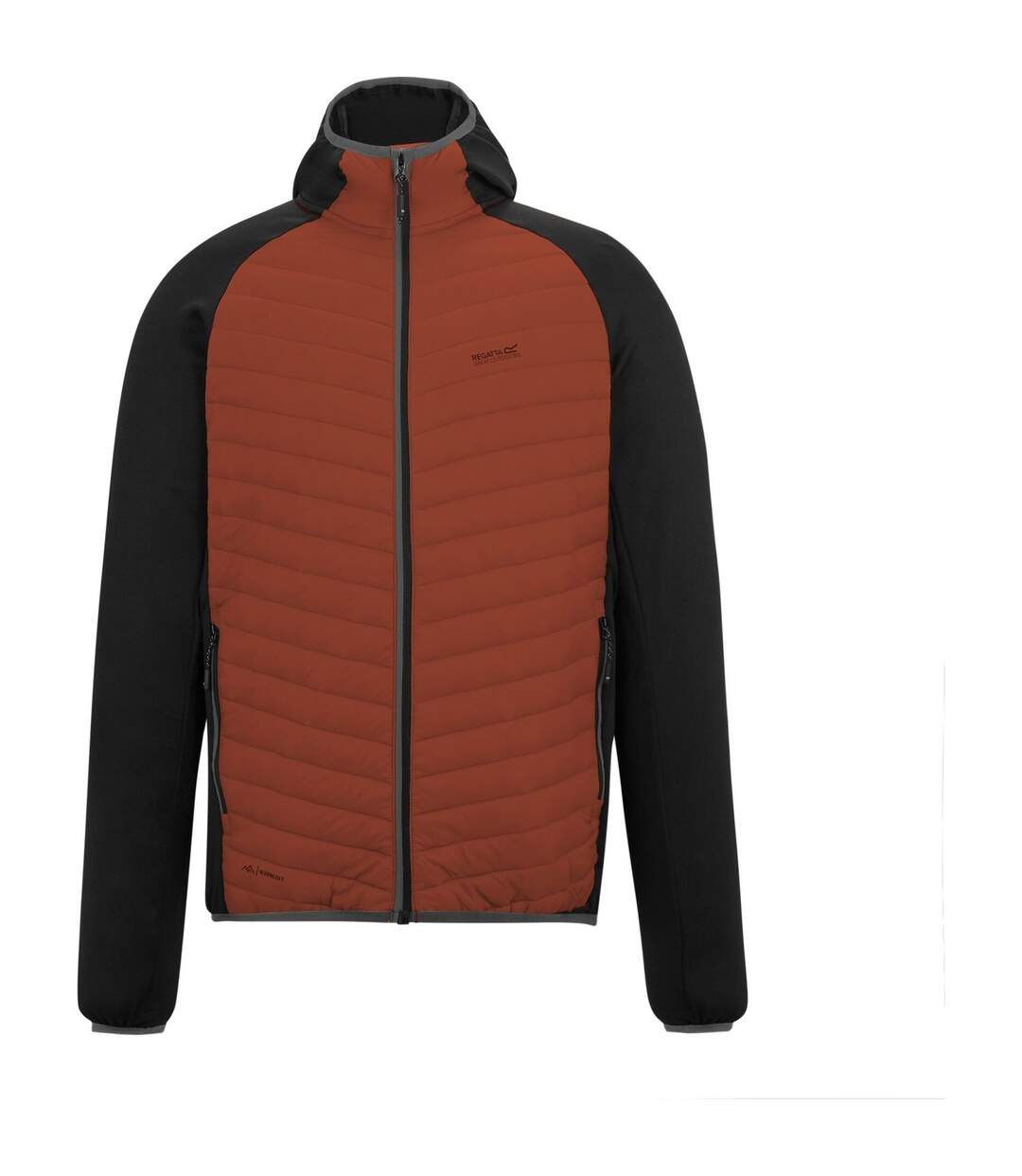 Mens Andreson Hybrid Jacket Brick Black Regatta-1