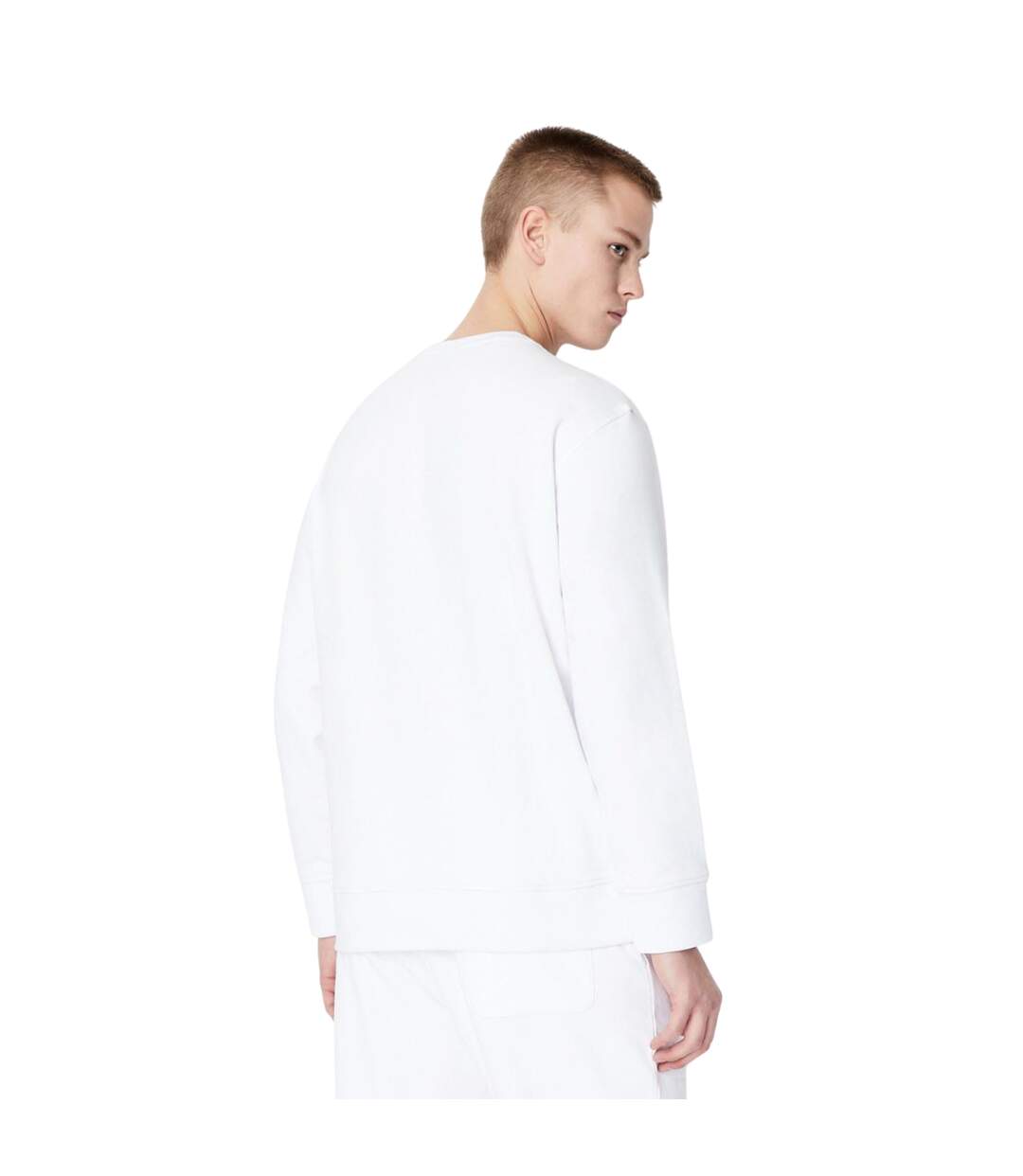 Sweat Homme Blanc Armani Exchange-4