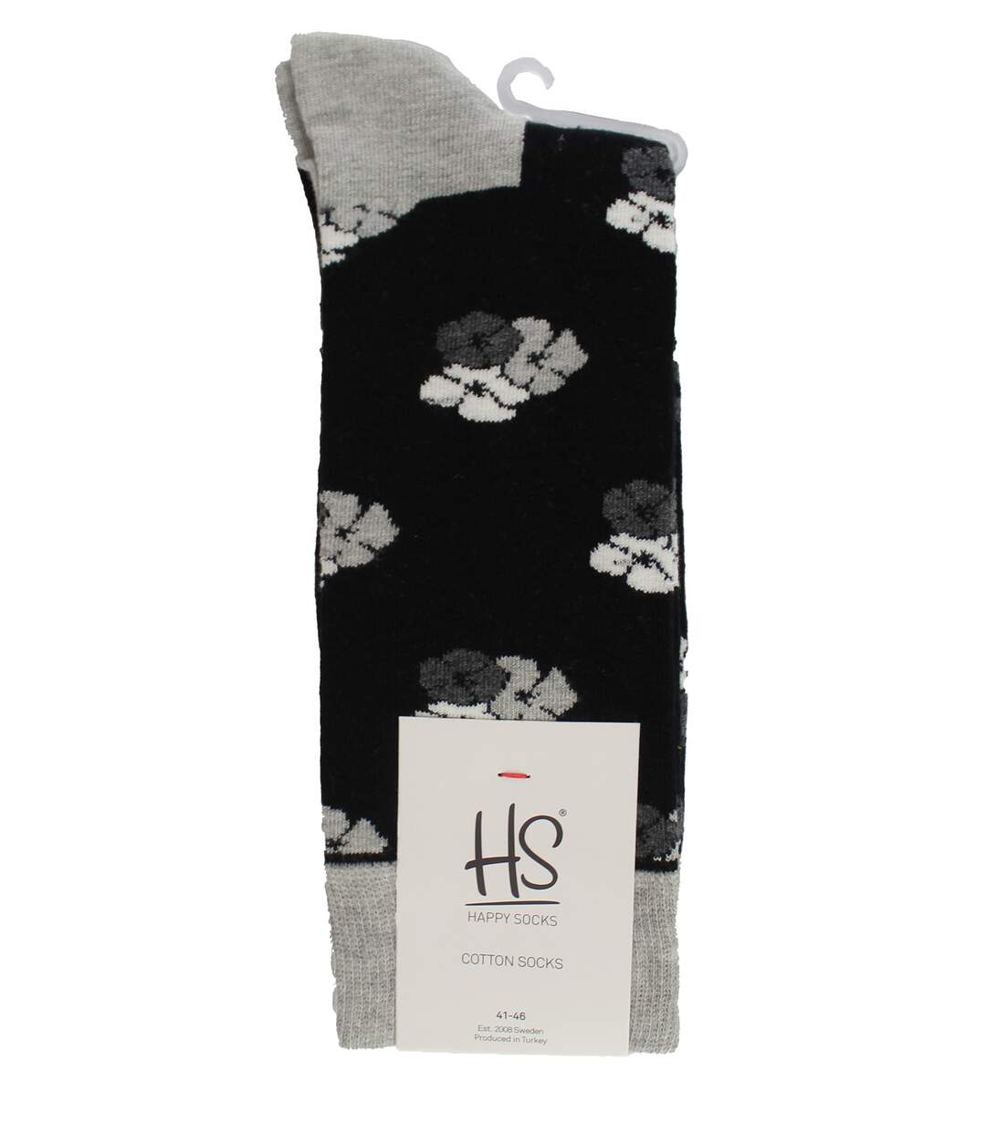 3 Pairs Floral Dress Socks-2