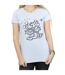 Disney T-shirt en coton Mickey et Minnie Mouse Kiss Sketch - Femmes/Ladies (Gris sportif) - UTBI30985-3