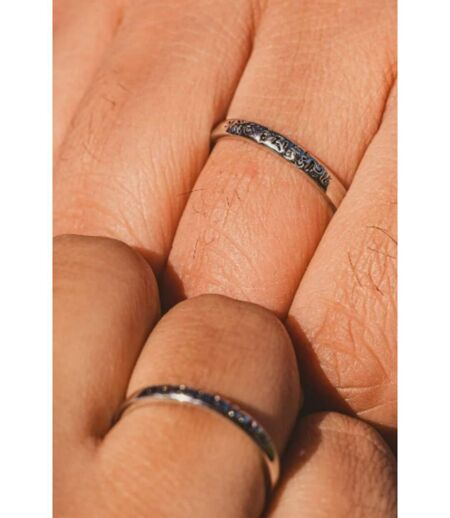 Tibetan Buddhism Prayer Matching Couple Promise Ring Set