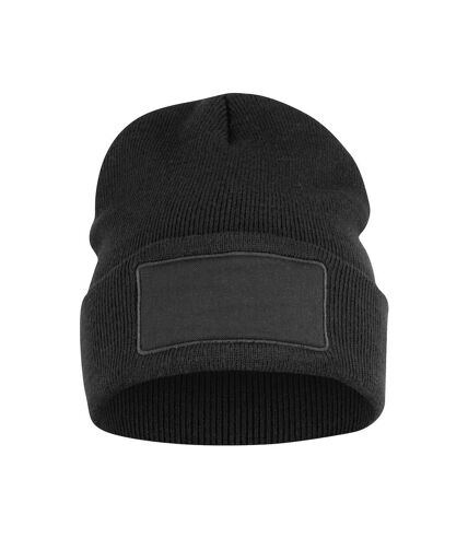 Bonnet hubert adulte noir Clique