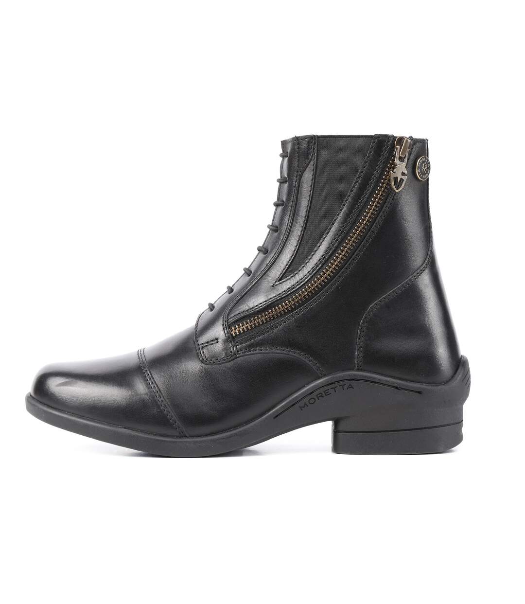 Bottes de paddock alessia femme noir Moretta-3