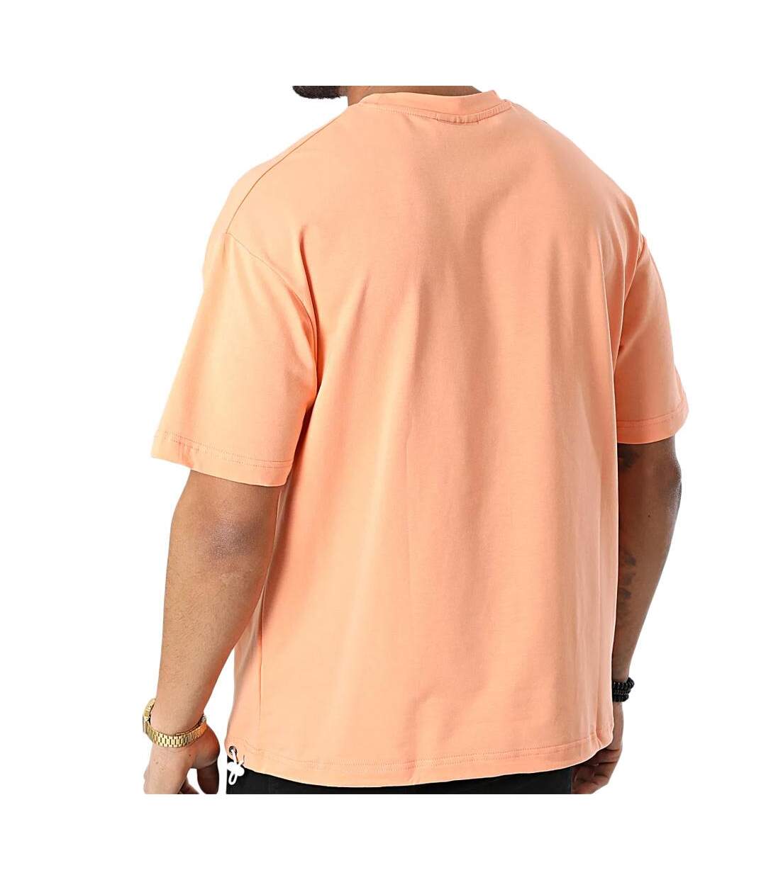 T-Shirt orange homme project x paris loose basic - l-2