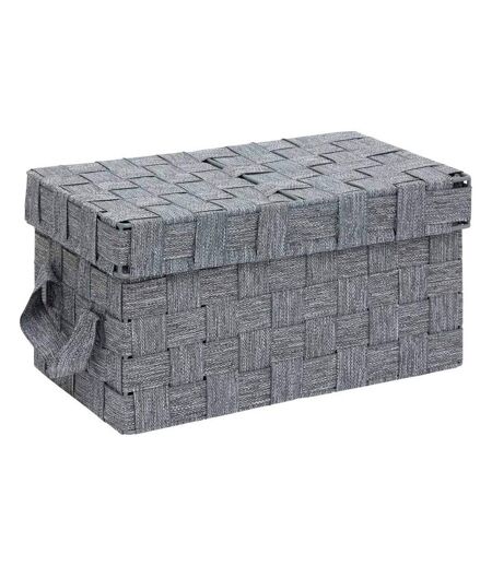 Lot de 2 Boîtes de Rangement Lise 35cm Gris