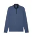 Mens Pure 3.0 Quarter Zip Pullover Dark Indigo Puma-1