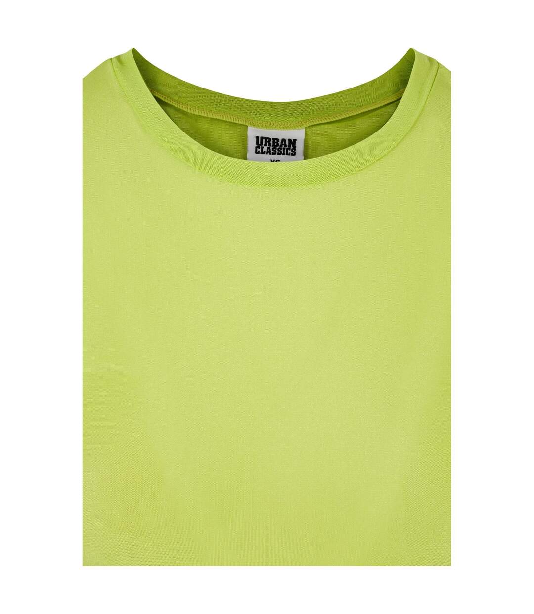 T-shirt Femme Jaune Fluo Urban Classics-4