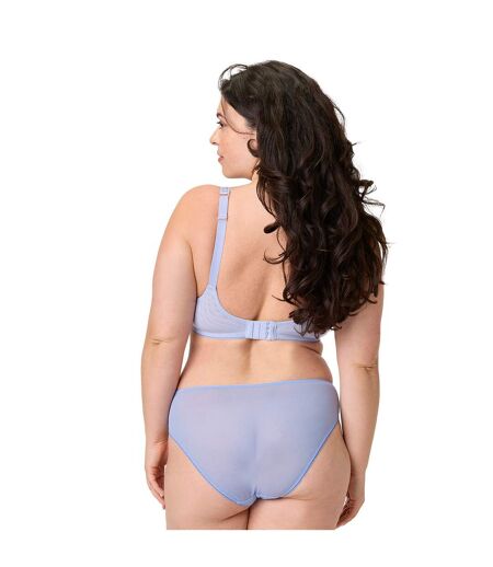 Soutien-gorge armatures grand maintien bleu Myosotis