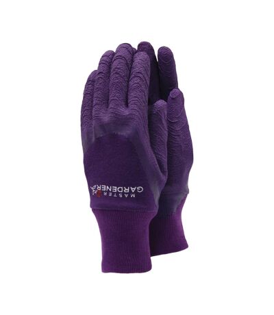 Town & Country Womens/Ladies Master Gardening Gloves (Aubergine Purple) (M) - UTST6898