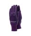 Town & Country Womens/Ladies Master Gardening Gloves (Aubergine Purple) (M)