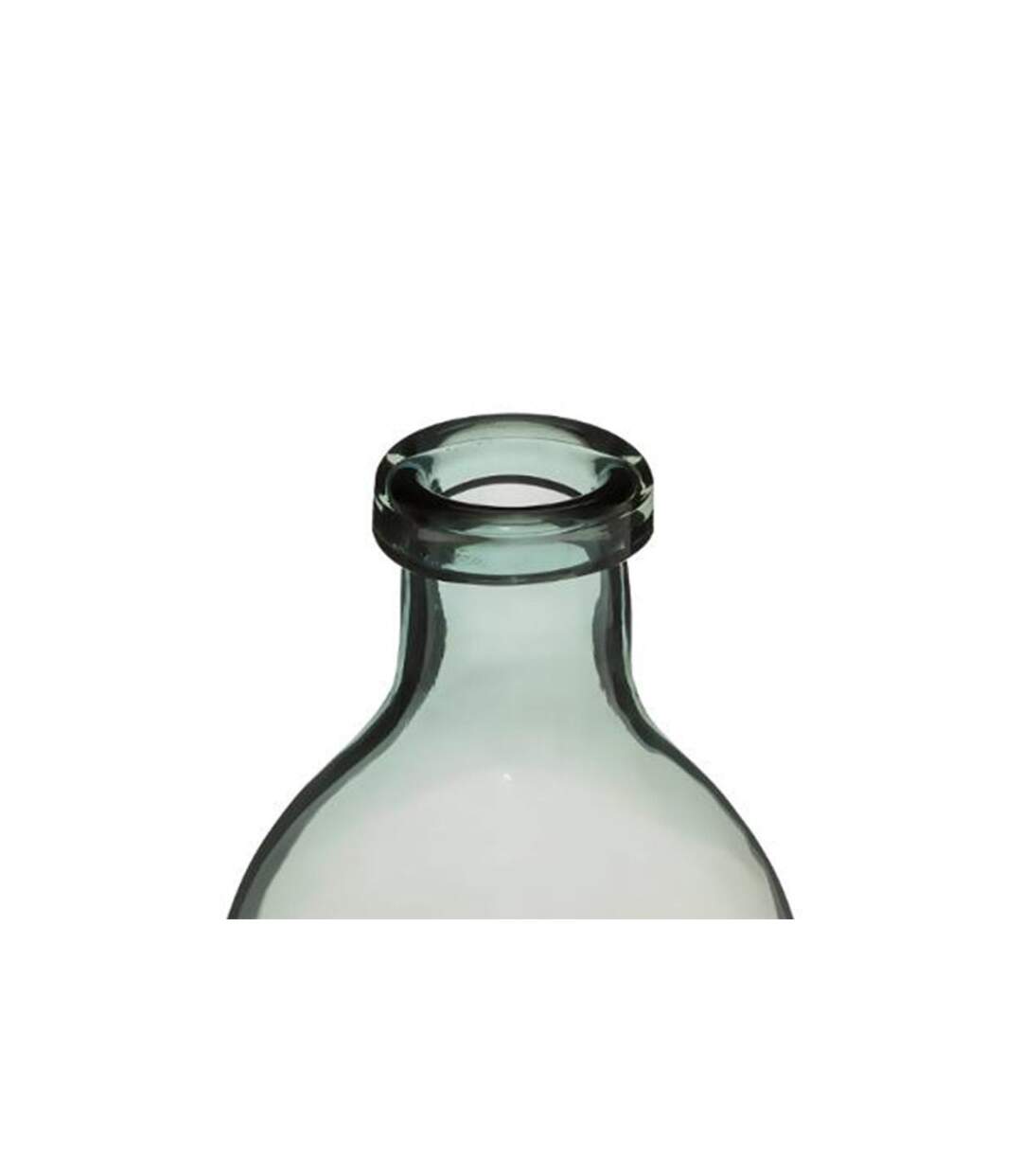 Vase Design en Verre Green House 29cm Gris-2
