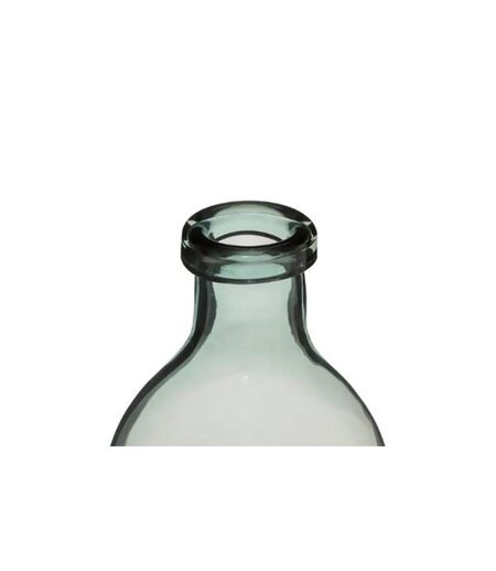 Vase Design en Verre Green House 29cm Gris