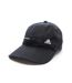 Casquette noire homme adidas wording-1