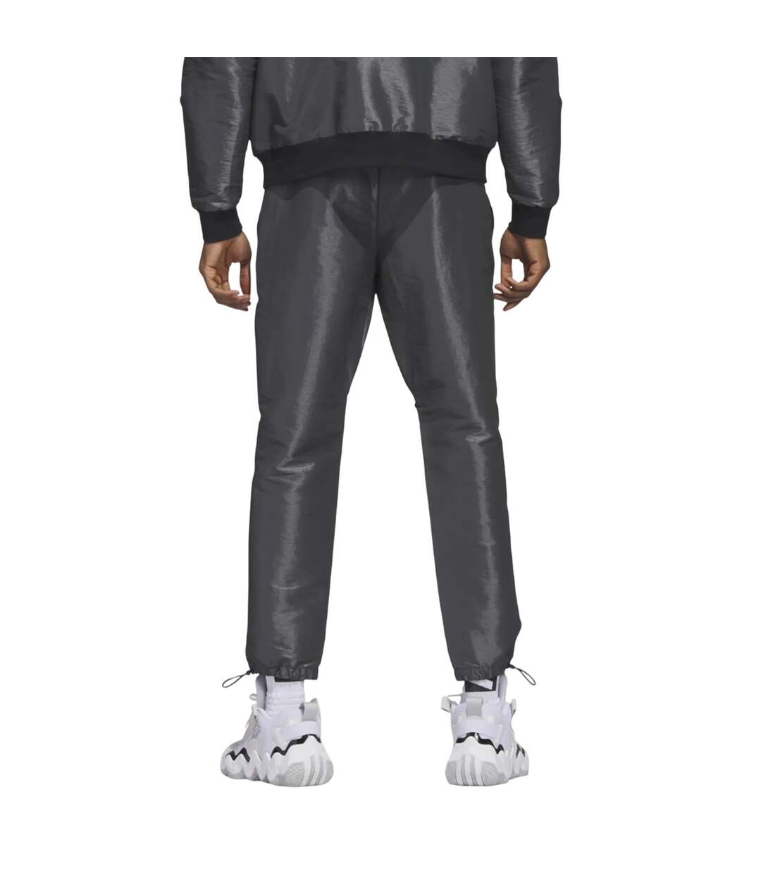 Pantalon de survêtement harden travel homme gris Adidas-4