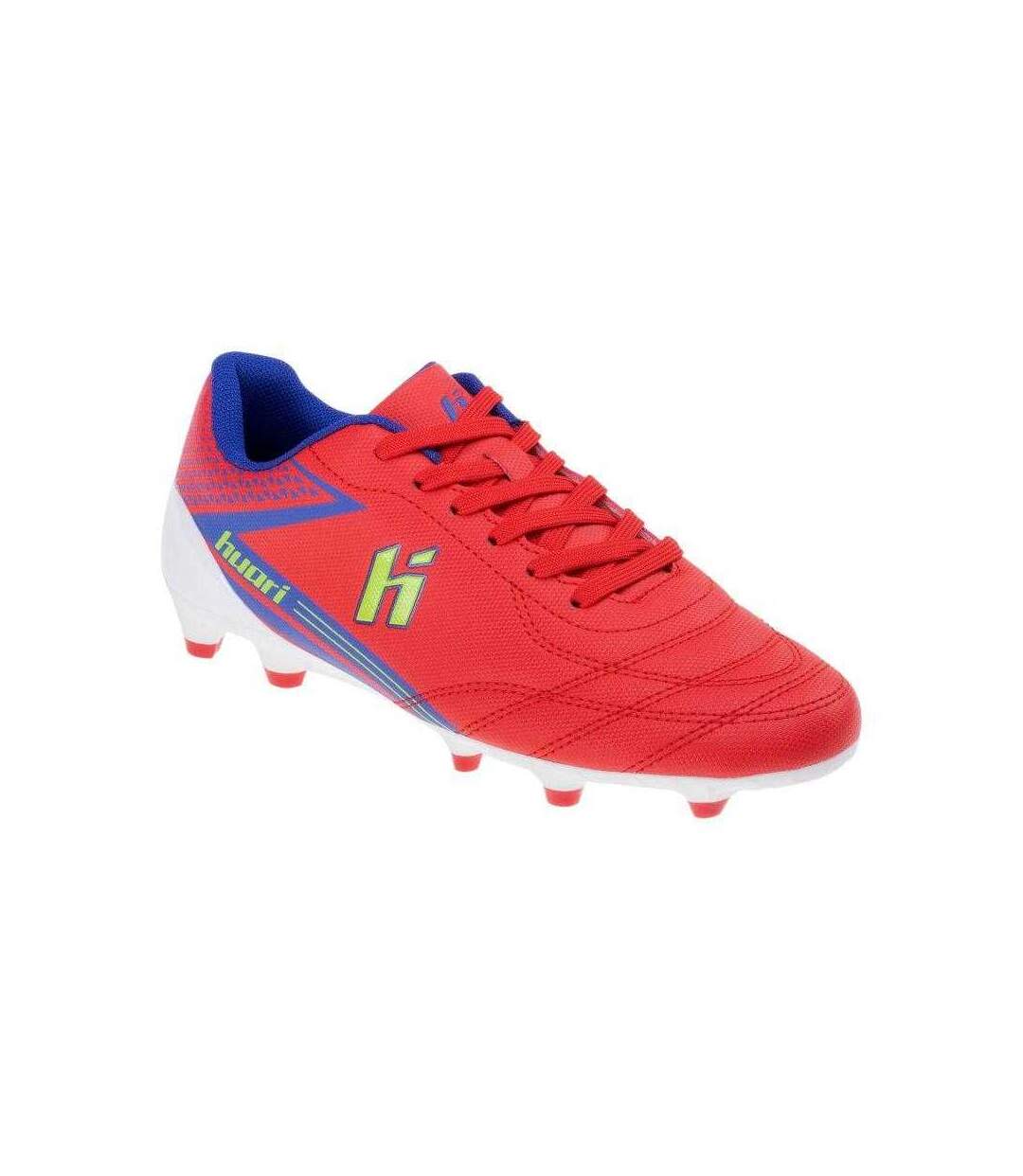 Childrens/kids Octubri Football Boots Red Huari-1