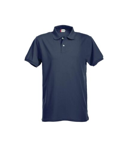 Polo premium homme bleu roi Clique